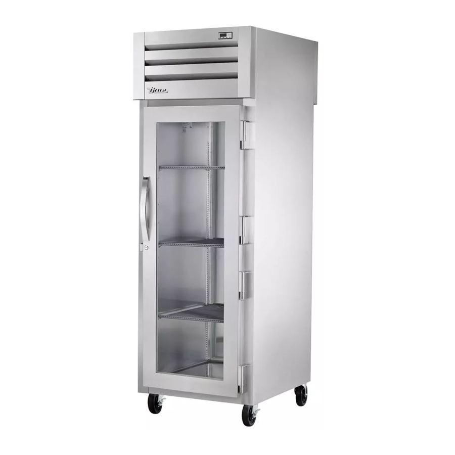 True SPEC Series, STR2R-2S-HC, STA1R-1G-HC, STG2R-2G, STA2HPT-2S-2S Manual