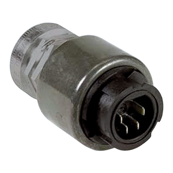VDO SENDER UNIT 2159-0 Datasheet