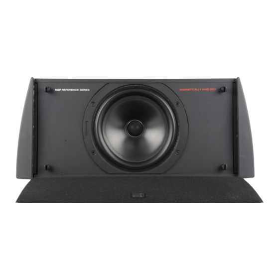 KEF 90 Installation Instructions Manual