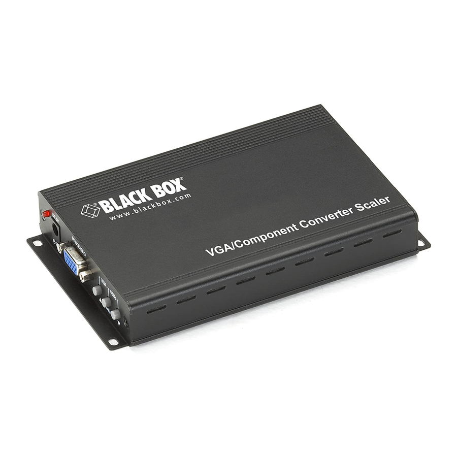 Black Box AC345A-R2 Manuals