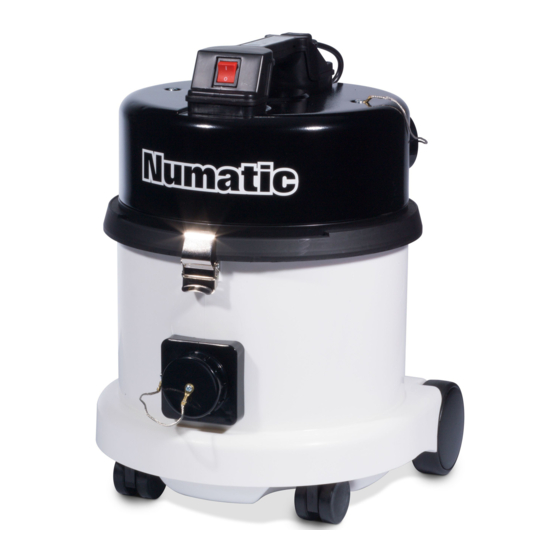 Numatic CRQ 360 Owner's Instructions Manual
