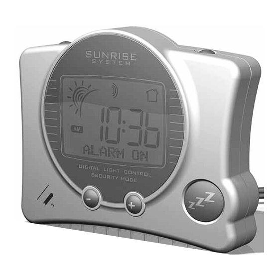 Sunrise System SRS 100 Manual