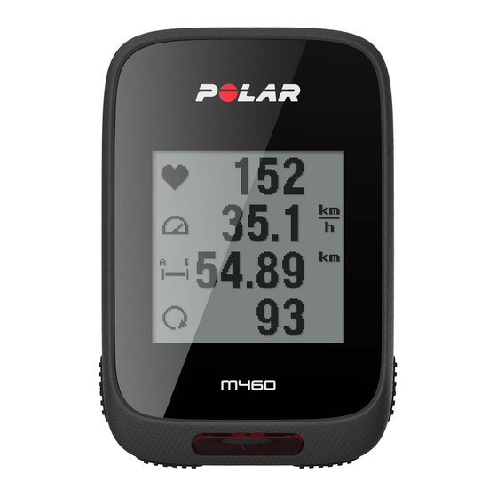 Polar Electro M460 User Manual