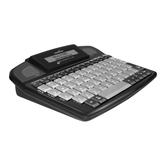 Ameriphone Q90D Operating Instructions Manual