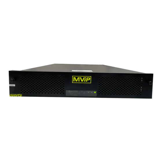 evertz MViP User Manual