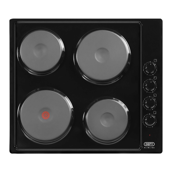 Defy DHD398 Instruction Manual