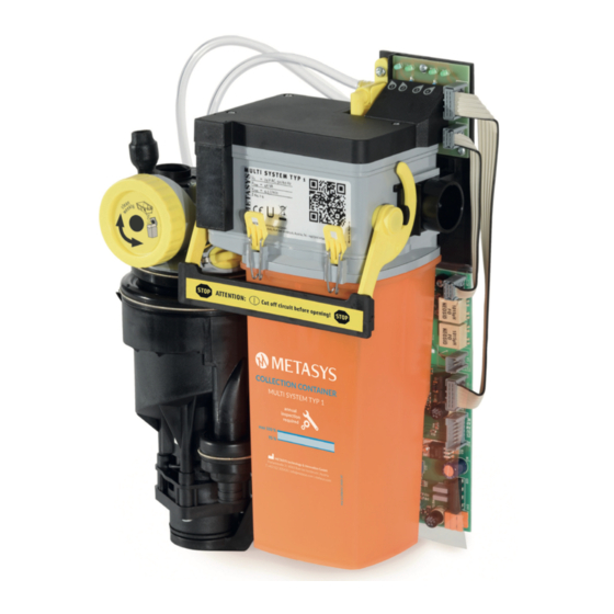 Metasys MULTI SYSTEM 1 Instructions For Use Manual
