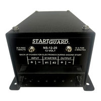 Newmar STARTGUARD NS-12-20 Installation & Operation Manual
