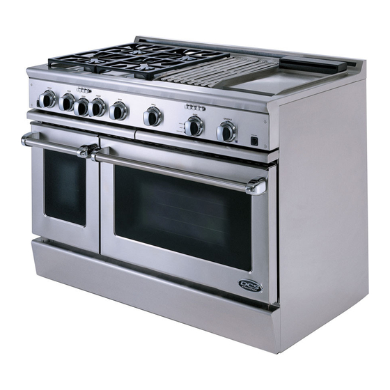 DCS RDS-364GD Use And Care Manual