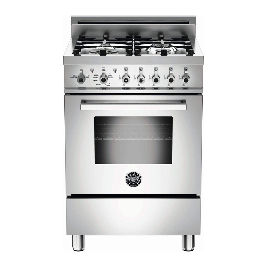 Bertazzoni MLS0GNU7X5AUA Installation, Use & Care Manual