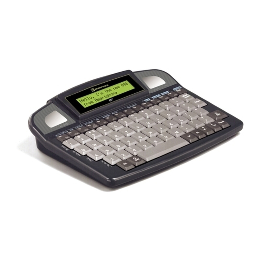 Ameriphone Q90D Quick Manual