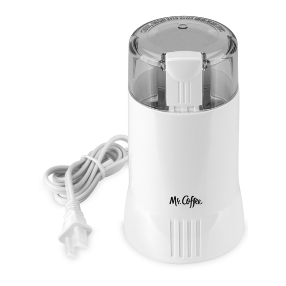 Mr. Coffee IDS55-NP User Manual