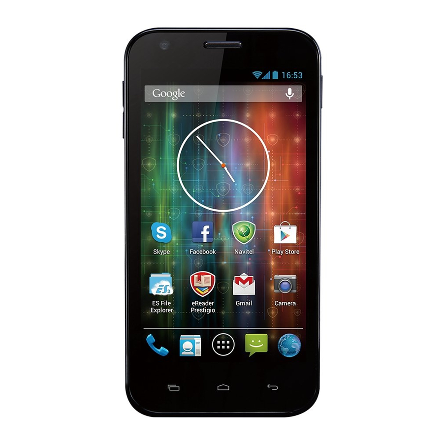 Prestigio MultiPhone PAP5501 Quick Start Manual