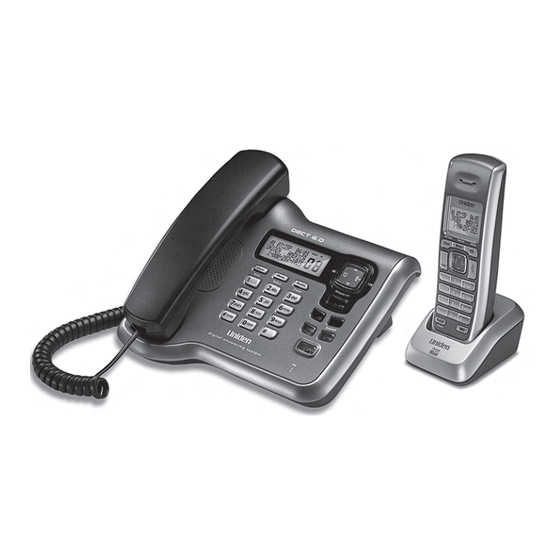 Uniden DECT2088 Series User Manual
