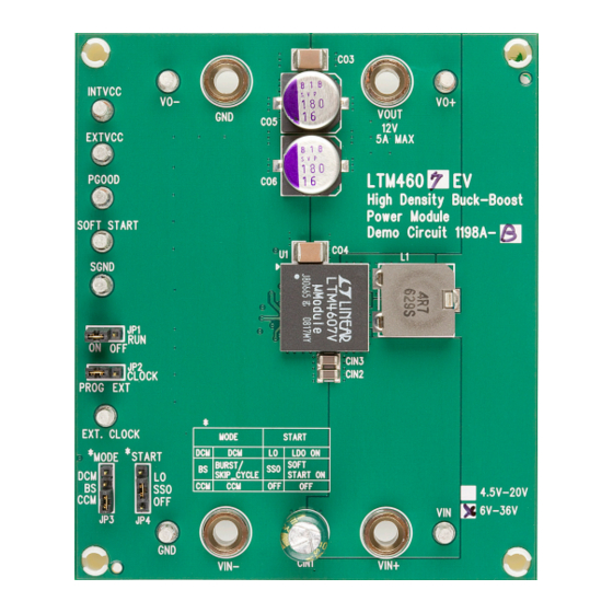 Linear Technology DC1198A-B Demo Manual