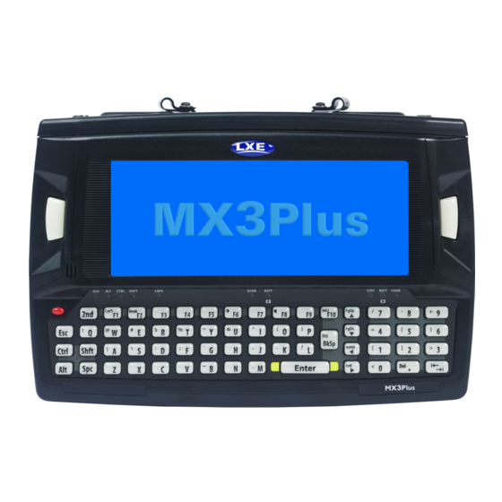 LXE MX3 Series Reference Manual