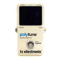 TC Electronic PolyTune User Manual