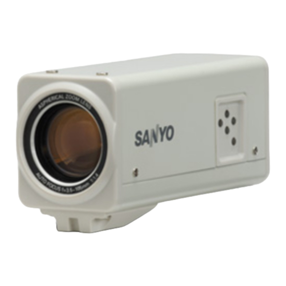 Sanyo VCC-ZM500P Manuals