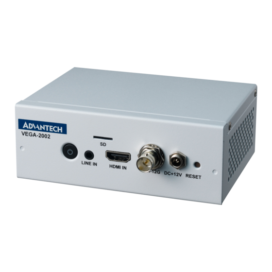 Advantech VEGA-2002 User Manual