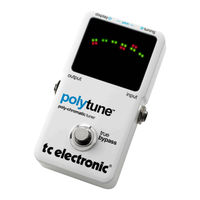 TC Electronic PolyTune User Manual