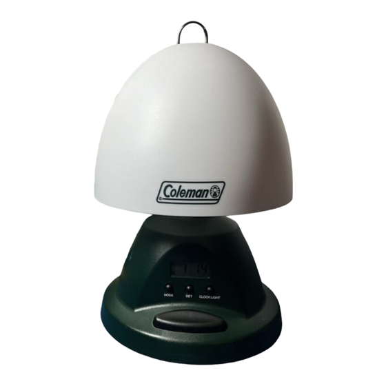 Coleman 5372-700 How To Use
