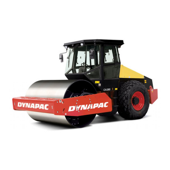 Dynapac CA280D Operation Manual