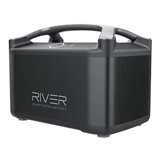 EcoFlow RIVER 600 PRO Extra Battery User Manual