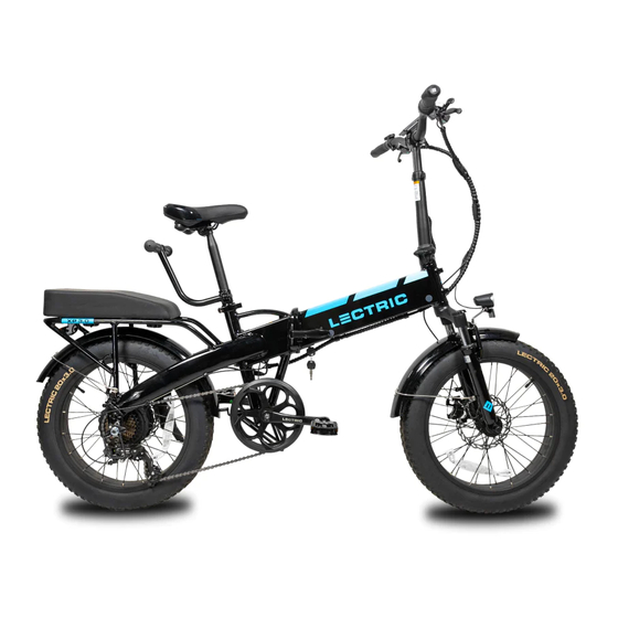 Lectric eBikes XP 3.0 Owner's Manual