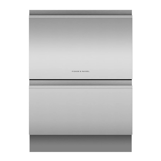 Fisher & Paykel DISHDRAWER DD60ST4ZB9 User Manual
