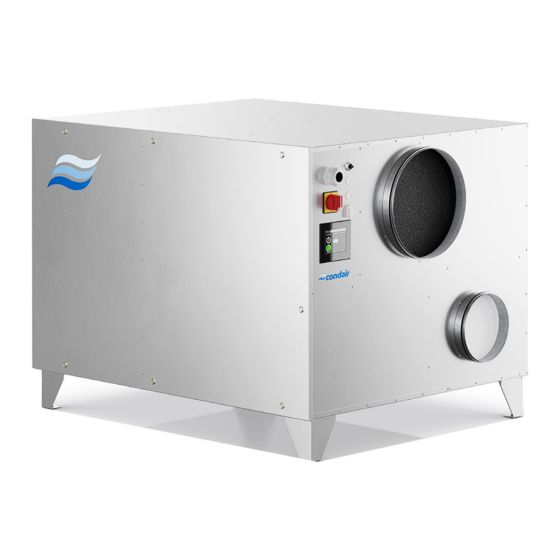Condair DA 500-4000 Compact Addendum Manual