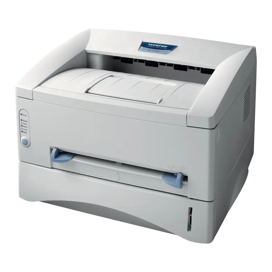 Brother HL-1430 / HL-1435 - Laser Printer Setup Manual