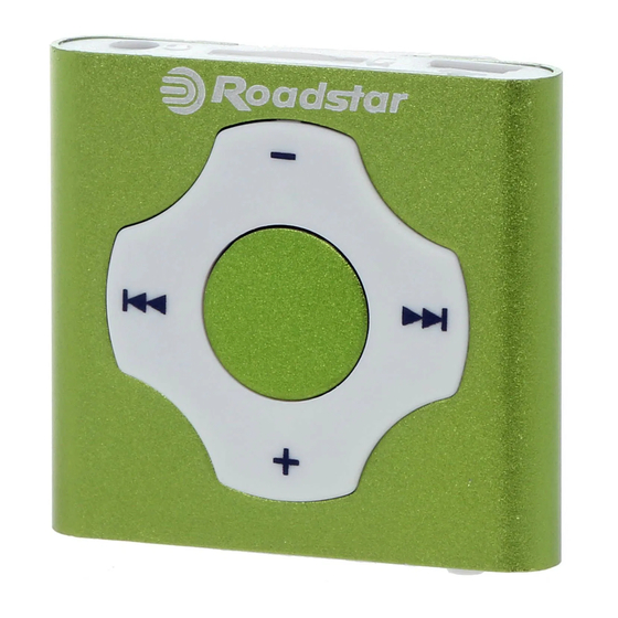 Roadstar MPS-020 Instruction Manual
