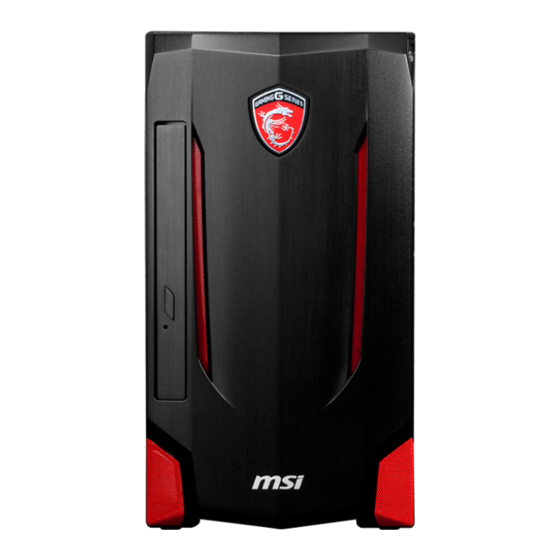 MSI Nightblade MI MS-B090 User Manual
