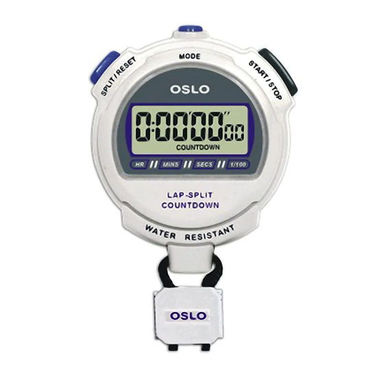 Oslo Silver 2.0 Operating Instructions