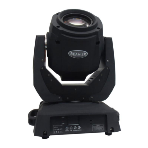 Evolite MOVING BEAM 2R MkII User Manual