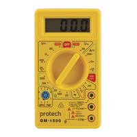 protech QM1500 Quick Start Manual