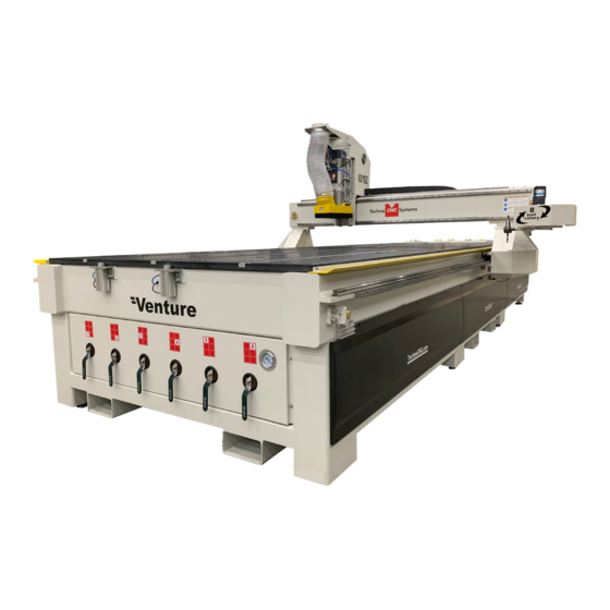 Techno CNC Systems Venture Series User Manual