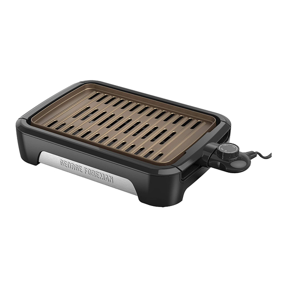 George Foreman GFS0172SBC Use And Care Manual