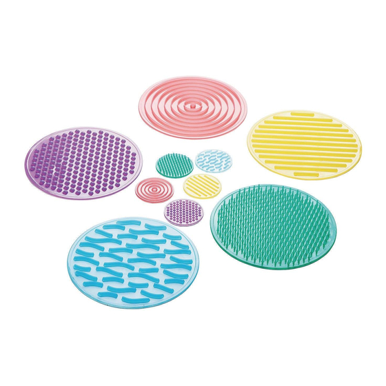 TickiT 54517 SiliShapes Sensory Circle Set