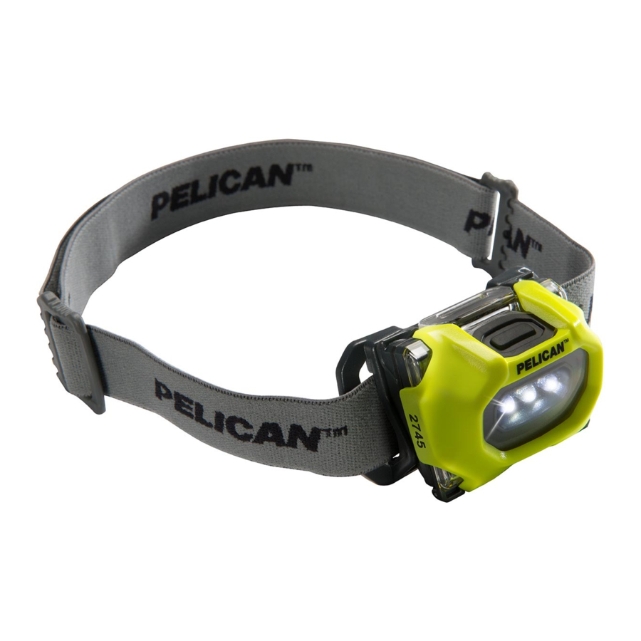 Pelican 2745 LED Instructions