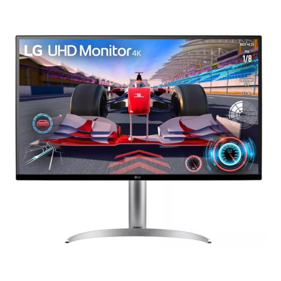 LG 32UQ750 Manual