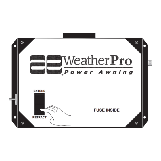 Dometic ae Weather Pro User Manual