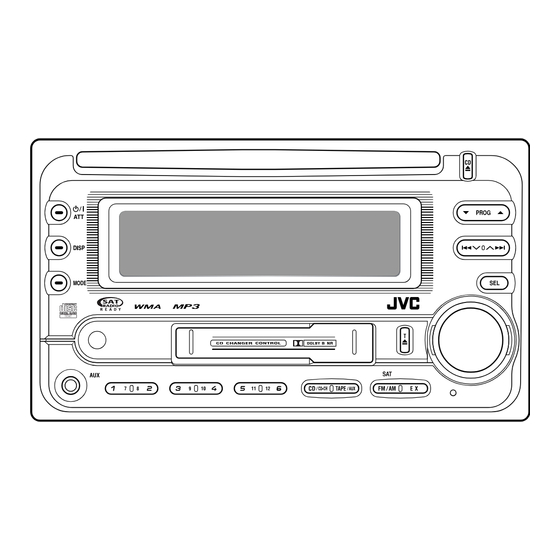 JVC Model KW-XC400J Manuals