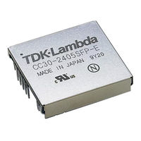 Tdk-Lambda CC15-xxxx-Sxx-E Series Instruction Manual