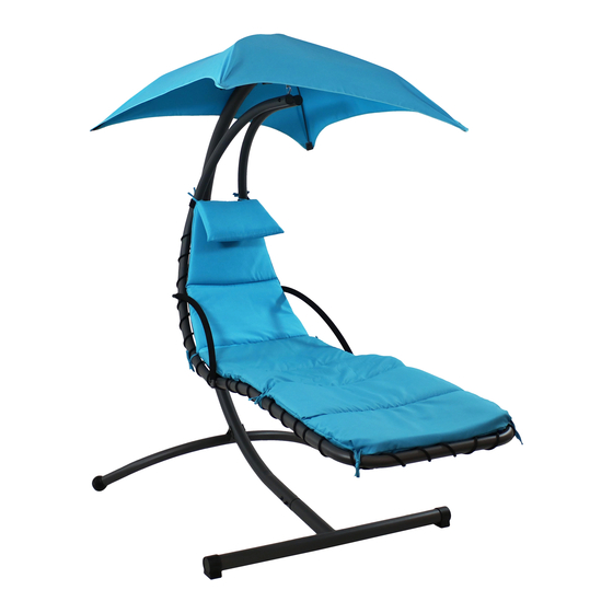 Sunnydaze Decor Floating Chaise Quick Start Manual