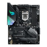 Asus ROG STRIX Z390-H Gaming Quick Start Manual