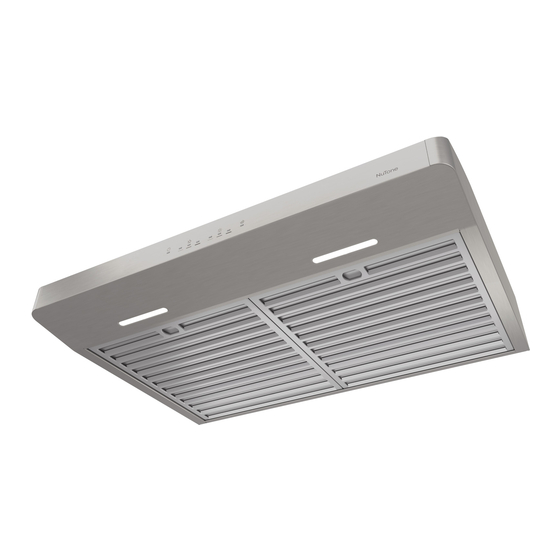 NuTone ERLE1 Series Installation Use And Care Manual