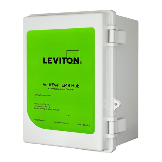 Leviton A8810-PS1 Manuals