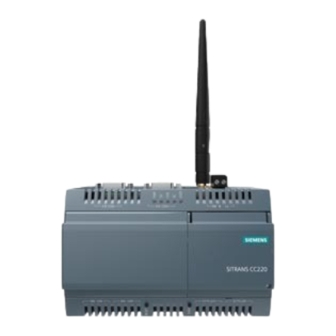 Siemens SITRANS SCM IQ Compact Operating Instructions