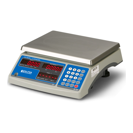 Salter Brecknell B 130 User Manual